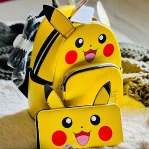 Loungefly Pokémon Pikachu Purse and Wallet Set New with Tags